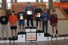 120 lb - Placers - 1st A. Ohl, 2nd C. Wenger, 3rd B. Studer, 4th H. Norris, 5th C. Bartos, 6th W. Busch, 7th M. Ohl, 8th L. Meyers