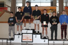 132 lb - Placers - 1st G. Harding, 2nd T. Turnbaugh, 3rd B. Mckee, 4th C. Schlaege, 5th M. Nauman, 6th M. Mitchell, 7th N.Keen, 8th D. Nesity